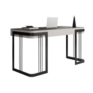 CHICKEN Bureau D'ordinateur Bureau en ardoise 1m 1.2m 1.4m 1.6m, bureau d'étude minimaliste moderne avec tiroir, bureau à domicile, support d'ordinateur, poste de travail Bureau Debout ( Color : 1.6 meters ) - Publicité