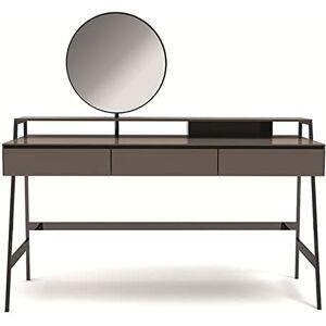 CPARTS Ensemble de Coiffeuse, Grande Coiffeuse avec 3 tiroirs de Rangement, Miroir de courtoisie, Chambre à Coucher, Ordinateur Portable, Bureau d'écriture (Olive) - Publicité