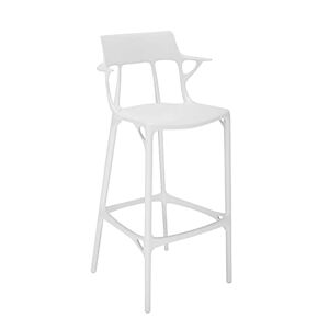 Kartell A.I. Stool Recycled, Tabouret, Blanc, H 108 cm - Publicité