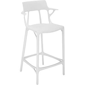 Kartell A.I. Stool Recycled, Tabouret, Blanc, H 98 cm - Publicité