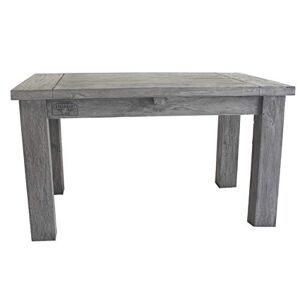 Strandgut07 Table basse en teck 50 x 80 x 45 cm petite table de salon, lavis gris - Publicité