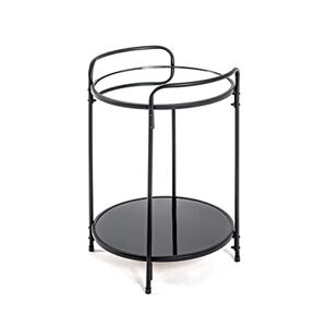 Haku Möbel Table Basse, Métal, Noir, Ø 37 X H 50 cm - Publicité