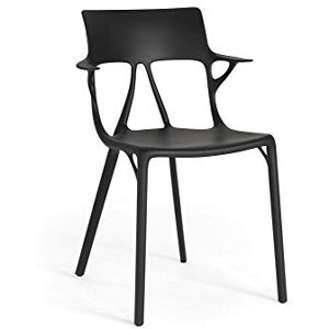 Kartell A.I. Chaise, Noir, Lot de 2 - Publicité