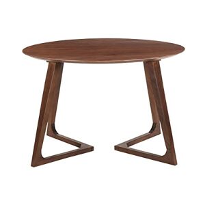 Miliboo Table Design Ronde en Bois Massif L115 cm BANDOL - Publicité