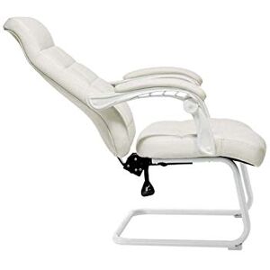 AkosOL Chaise de Travail à Domicile Grande Chaise de Bureau de Direction à Dossier Haut Confort Toute la journée Soutien Lombaire Ergonomique en Cuir reconstitué - Publicité