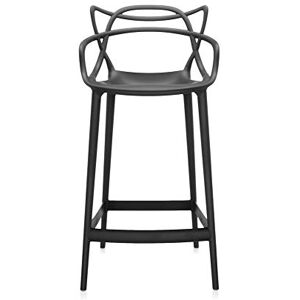 Kartell Masters Stool Tabouret, Noir, H.65 - Publicité