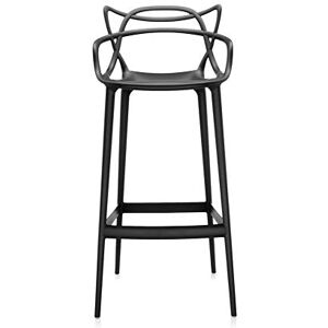 Kartell Masters Stool Tabouret, Noir, H.75 - Publicité