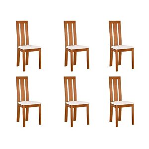 Unique Lot de 6 chaises Domingo Hêtre Massif chêne - Publicité