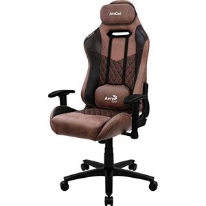 Aerocool DUKE, Chaise de jeu, AeroSuede Respirant, Dossier réglable, Rouge, Large - Publicité