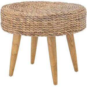 Bloomingville Dis Tabouret en jacinthe d'eau Naturel 60 x 48 cm - Publicité