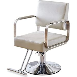 ZXCVDF Chaise de Salon de Coupe de Cheveux Chaise de Salon de Coiffure Style Chaise de Coiffure Robuste Coupe de Cheveux hydraulique Chaise de Coiffure en Cuir - Publicité