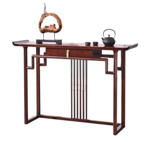 LINKIO Autel de Table de Méditation Table de Foyer Simple de Style Chinois avec tiroirs, Table du Dieu de la Richesse en Bois Massif, Qui Peut être placée Contre Le Mur Autel de Prière pour la Maison (Size - Publicité