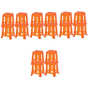 Toyvian 16 Pièces chaise miniature mini chaise pour l'artisanat meubles et accessoires miniatures chaises des modèles mini tabourets de maison mini tabouret paysage table de mah-jong Jouet - Publicité