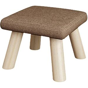 Anulely Repose-pieds en bois, marchepied stable, tabouret portable pour enfant en bois, tabouret de canapé, tabouret en bois, convient pour chambre à coucher, salon, cuisine - Publicité