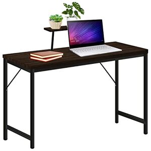 HaodaCulture Bureau Informatique,Table d'Ordinateur avec Support Table de Travail PC Meuble de Bureau Poste de Travail en Bois et Métal Assemblage Simple pour Bureau Salon Chambre 100x50x75cm (Style 4) - Publicité