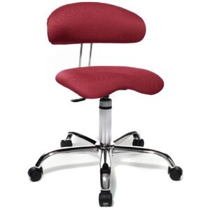 Topstar Fauteuil pivotant, Acier, Rouge - Publicité