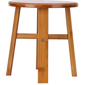 Jeffergarden Escabeau, Tabouret de Siège d'enfant en Bois Mini Présentoir de Banc de Douche Tabouret Bas pour Cuisine Salle de Bain Chambre(30 * 24 * 4) - Publicité