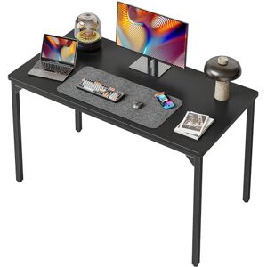 CubiCubi Bureau Informatique Ordinateur 80 * 40 * 73 cm Simple Petite Moderne Table, Style Industriel Economiser Espace, Bureaux Etudier Ecriture pour Bureau, Domicile, Chambre, Salon, Noir - Publicité