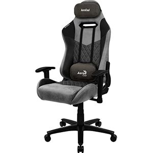 Aerocool DUKE, Chaise de jeu, AeroSuede Respirant, Dossier réglable, Noir - Publicité