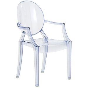 Kartell Lou Ghost Chaise, bleu azur, 2.7 x 37 x 63 cm - Publicité