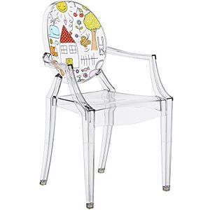 Kartell Lou Ghost Chaise,Plastique 2.7 x 37 x 63 cm - Publicité