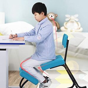 ZENFEKU Tabouret de Bureau Ergonomique, Chaise de Bureau d'ordinateur pour Mauvais Dos, Soutien orthopédique, méditation - Publicité