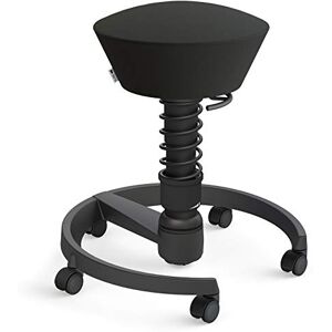 Aeris Swopper New Edition Tabouret Ergonomique à roulettes Chaise de Bureau Dynamique pour Un Dos sain Tabouret de Bureau Polyvalent et siège d'entraînement 45-59 cm - Publicité