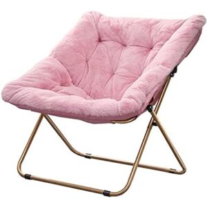 UNDR Chaise Papillon Pour Chambre À Coucher, Chaise Confortable Pour Lire, Chaise Papasan D'intérieur Pliante Moon Avec Cadre En Métal Pliable Chaise Paresseuse Simple Pour Adultes Enfants Chaise Longu - Publicité