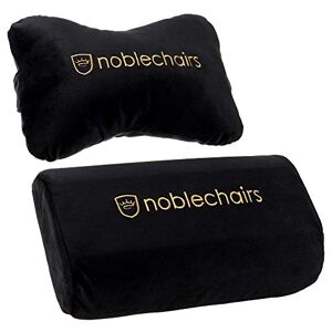 noblechairs Ensemble de Coussins pour Chaises de Gaming Epic/Icon/Hero Noir/Or - Publicité