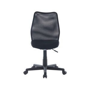 Conforama Chaise de bureau LUCAS coloris noir - Publicité