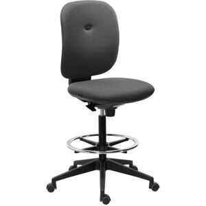 Sokoa Chaise de bureau haut anthracite - Alaia