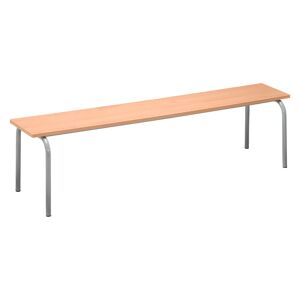 Banc scolaire L 160 cm - Taille 4 Aluminium