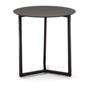 Kave home Table d'appoint Raeam Ø 50 cm noire