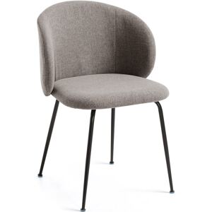 Kave home Fauteuil Minna - gris clair - Lot de 2 - Publicité