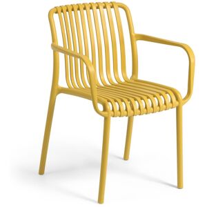 Kave home Chaise d'extérieur Isabellini - jaune