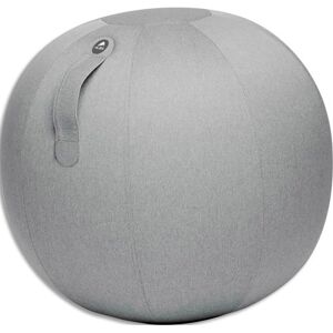 Alba Ballon Ball Move Up Gris clair, résistant, anti-éclatement, gonflable, poignée de transport, D65 cm - Publicité