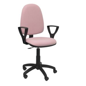 Piqueras y crespo Chaise de bureau AYNA - accoudoirs fixes - Rose Jaune