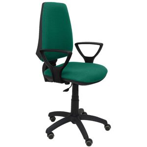 Piqueras y crespo Chaise de bureau ELCHE - accoudoirs fixes - Vert Bleu foncé