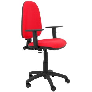 Piqueras y crespo Chaise de bureau AYNA - accoudoirs réglables - Rouge Bordeaux