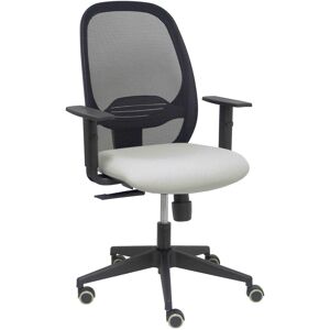 Piqueras y crespo Chaise de bureau CILANCO Noire - Gris clair Bleu foncé