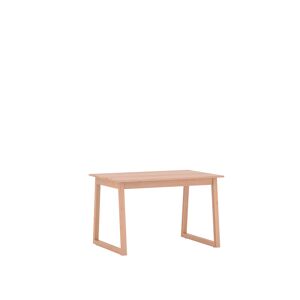 La Compagnie du Hêtre Table de travail en hêtre 120x80 cm pieds traineaux