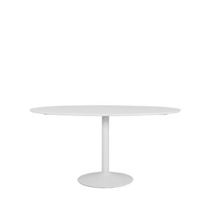 Tenzo Table à manger en bois 160x110 blanc