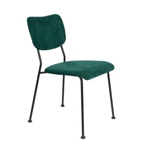 Zuiver Chaise de repas velours vert