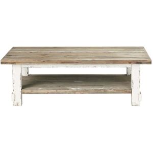 Bois Dessus Bois Dessous Table basse en pin recycle massif