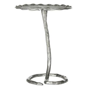 Safavieh Table d'appoint Aluminium en Argent, 40 X 40 X 55 cm