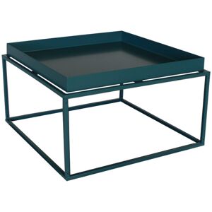 Meubles & Design Table basse minimaliste en métal colvert Vert 60x36x60cm