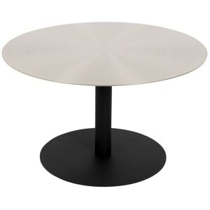 Zuiver Table basse ronde en métal brossé D60cm argent Gris 60x35x60cm