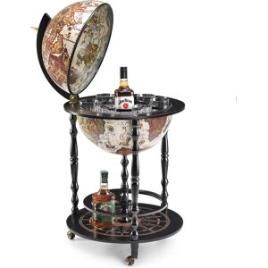 Zoffoli Globe bar noir D42cm Noir 51x93x51cm