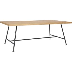 Rendez-Vous Déco Table basse rectangulaire bois clair et pieds métal - Publicité