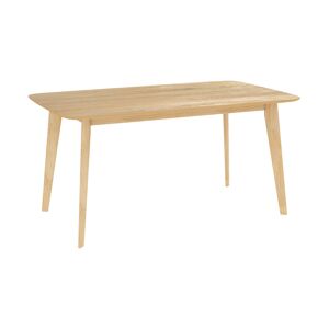 Rendez-Vous Deco Table rectangulaire 6 personnes en bois clair 150 cm